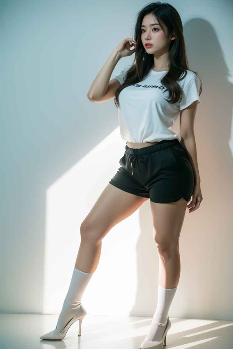 摄影图美女自信特写 25