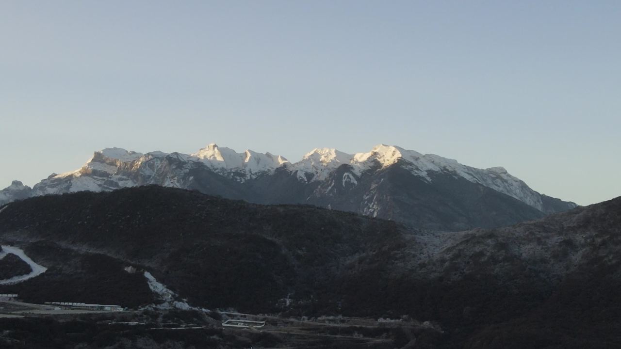 茂县九鼎山雪山 9