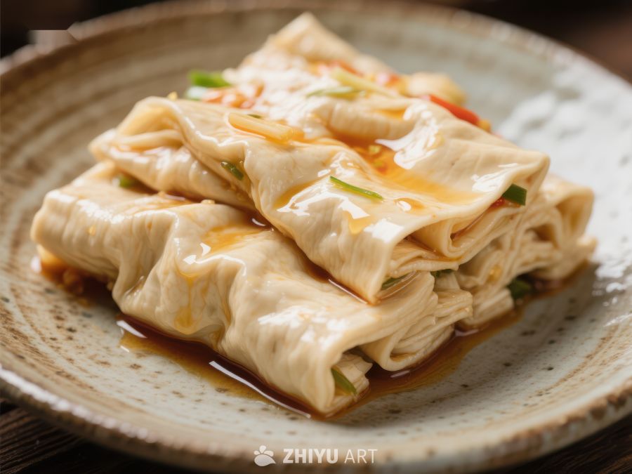 美味春卷，酱汁淋漓 989