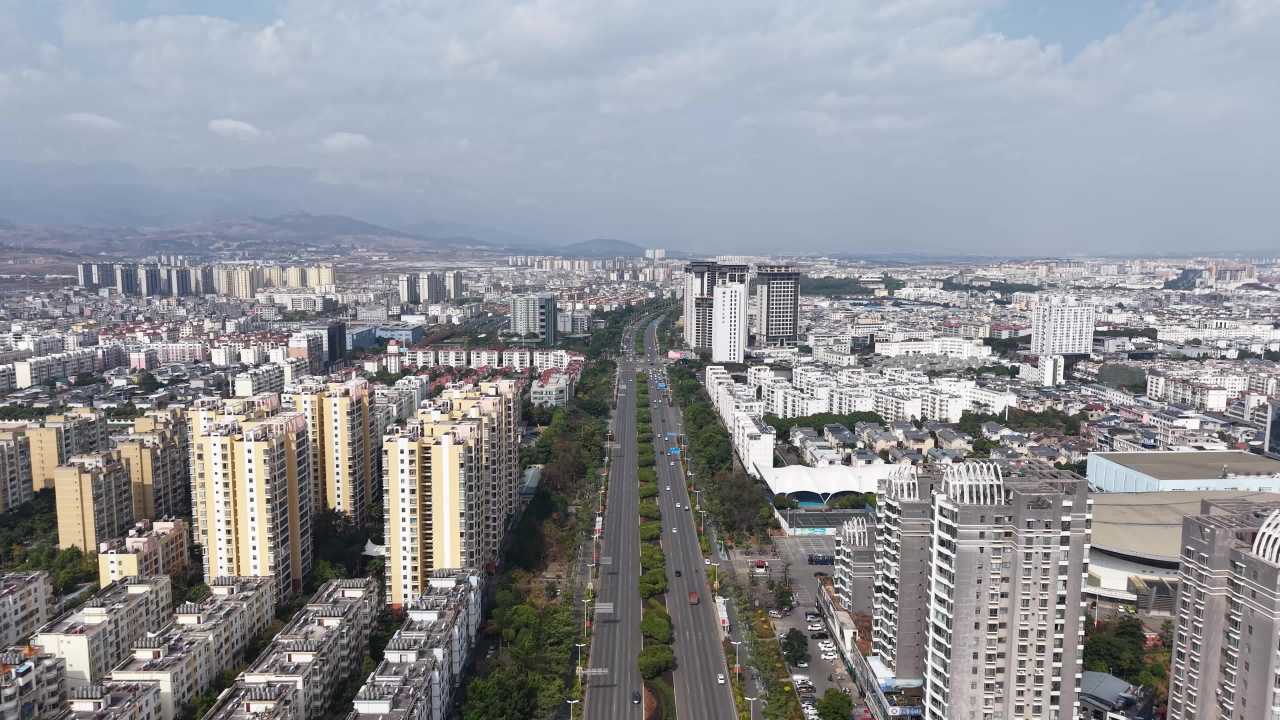 城市全景俯瞰