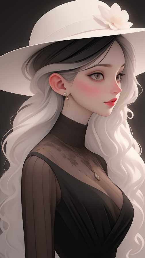 精致美女