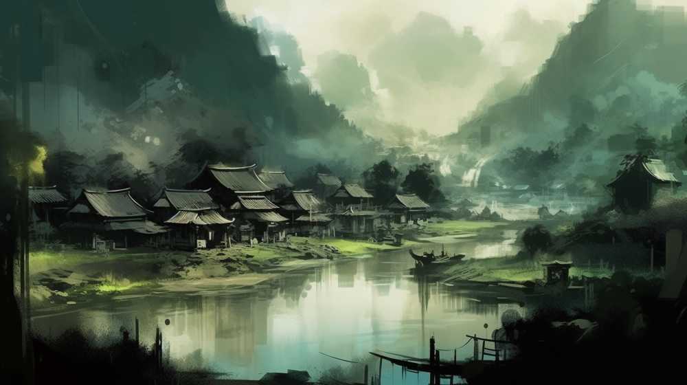 山水画风景1
