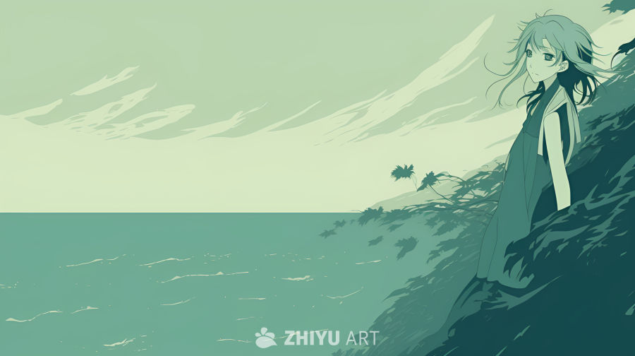 海边的静谧时光