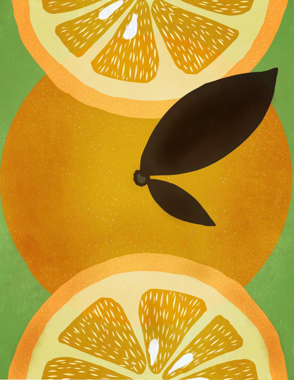 橙色水果健康食品