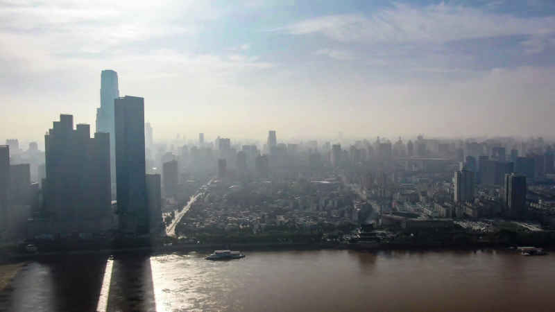 长沙清晨迷雾 