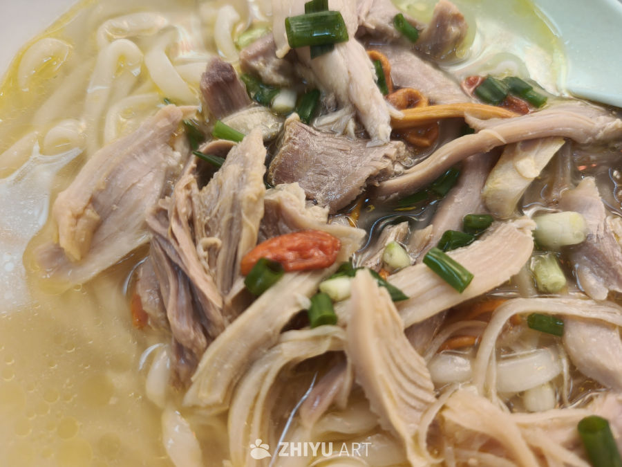 美味鸡汤面
