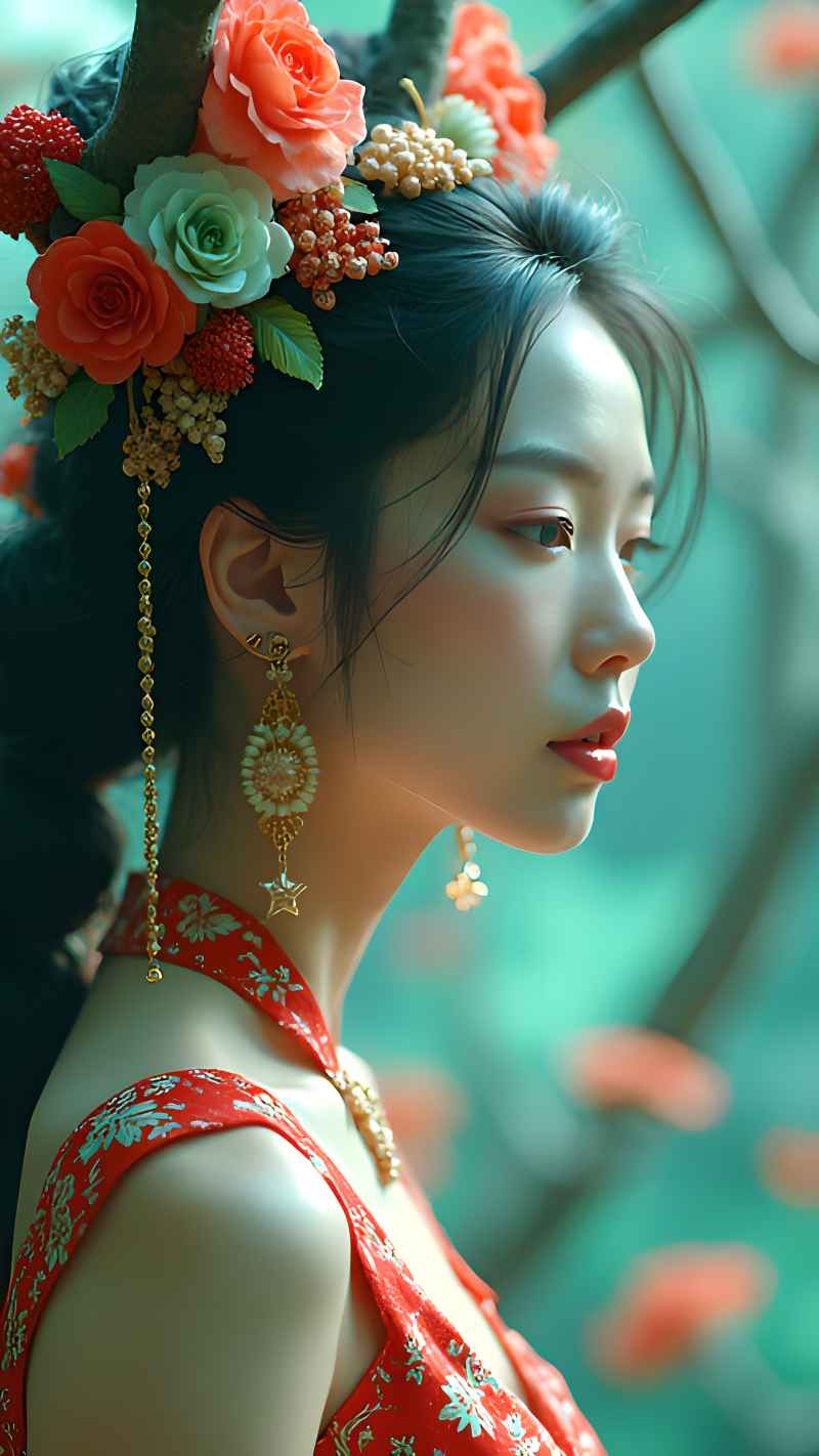 古风狐狸美女半人半妖 21