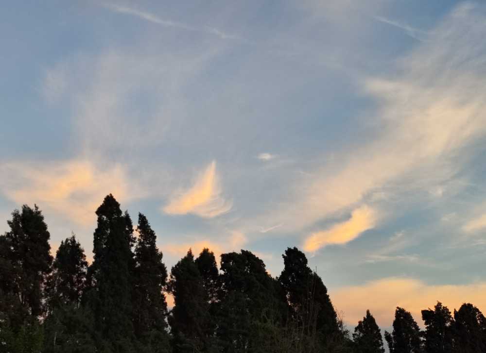 晚霞