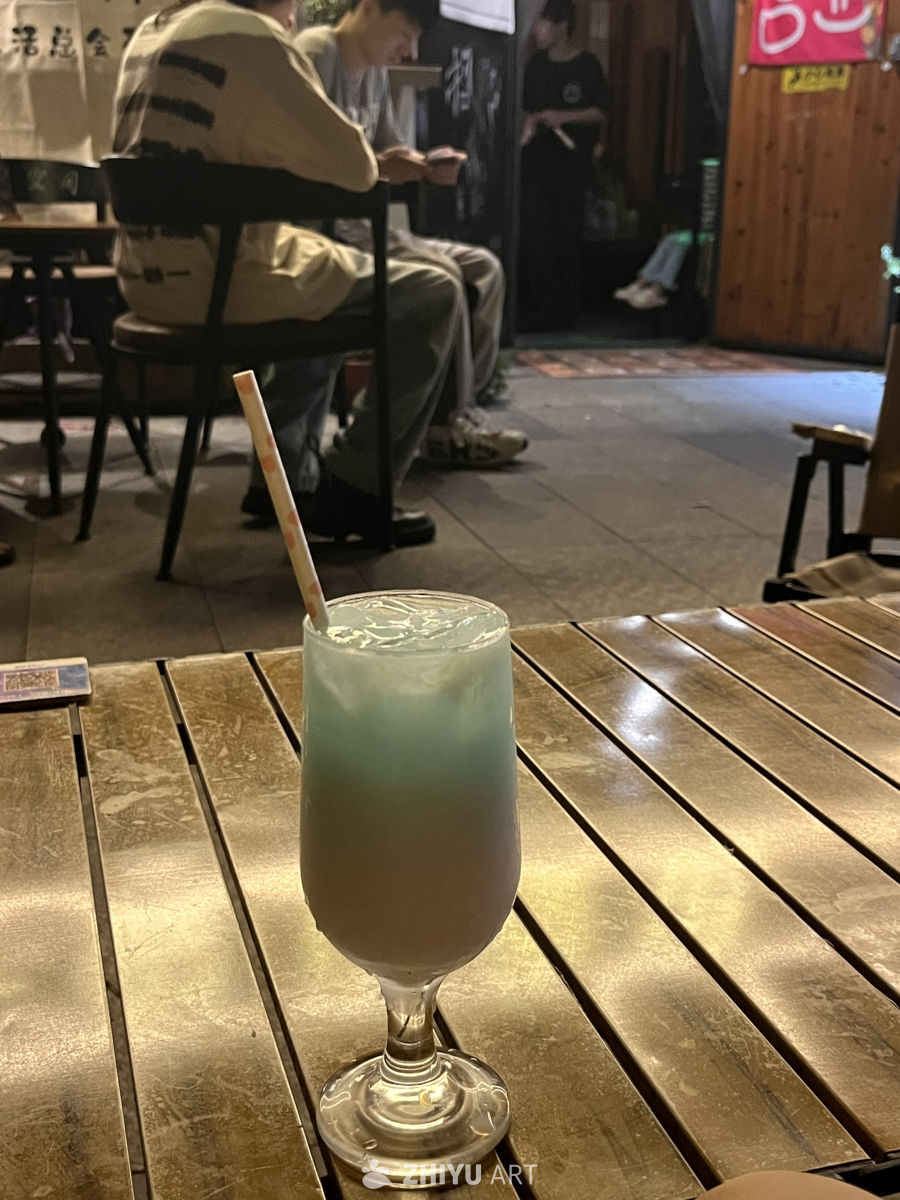 夜市中的冰爽时光
