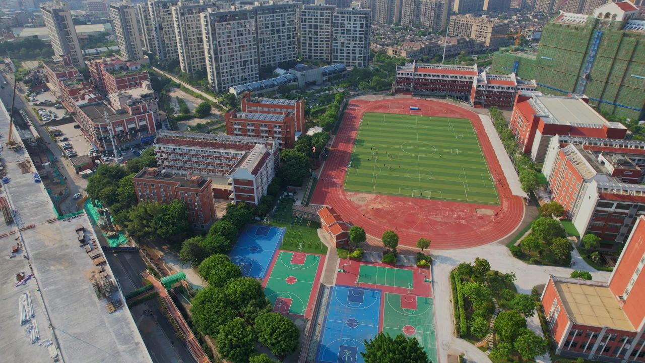 航拍厦门灌口中学 9