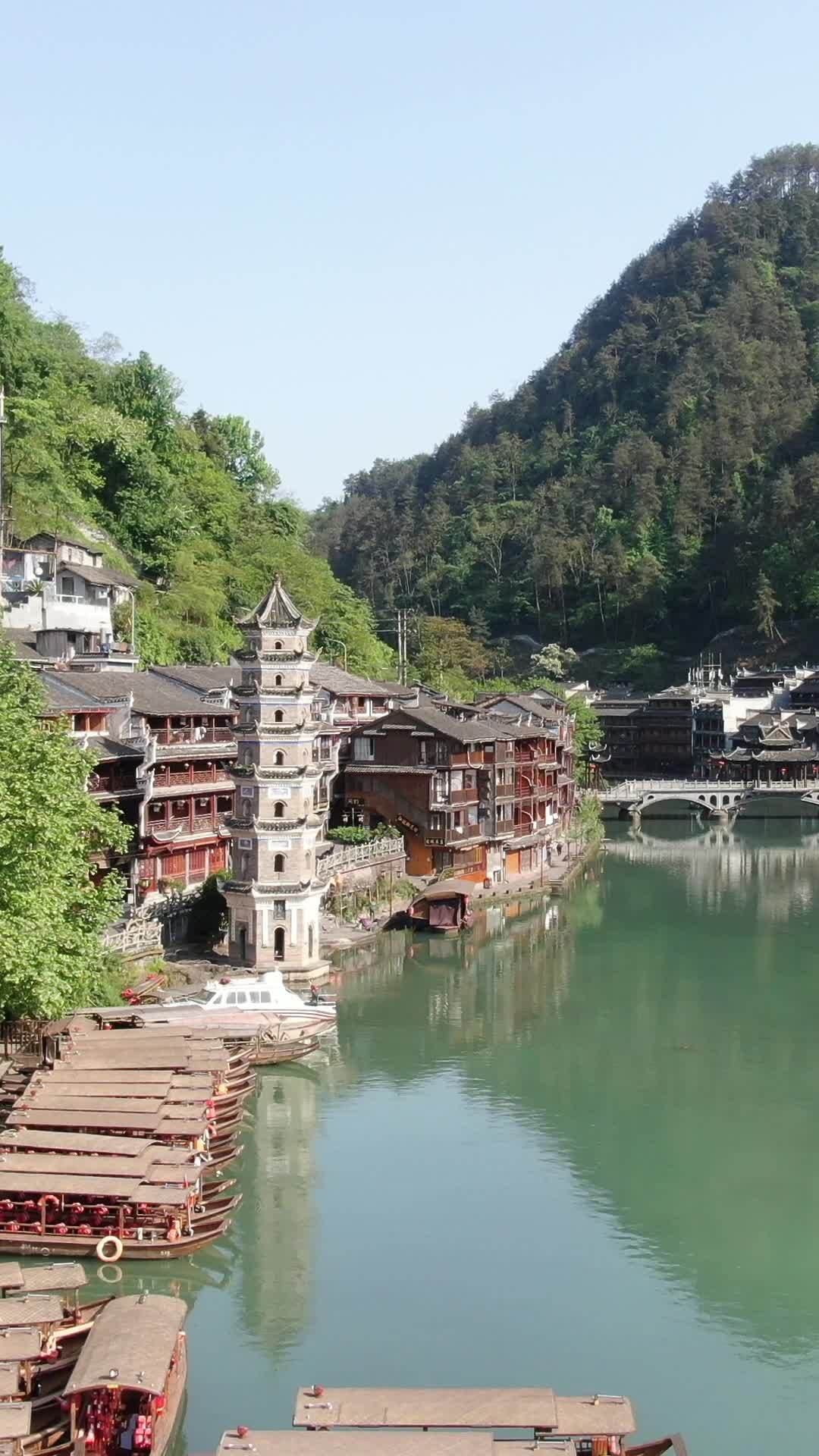 古韵小镇的静谧时光