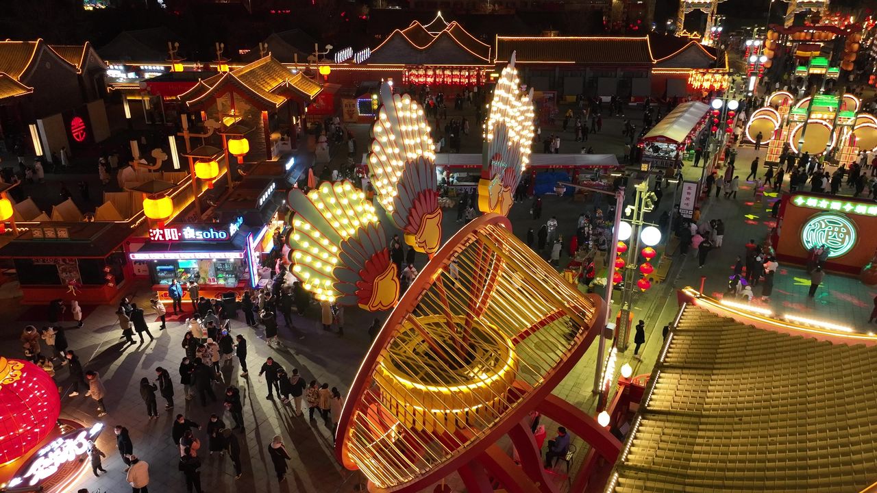 2023沈阳老北市场新年元宵灯会03