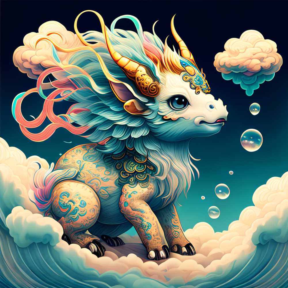 可爱呆萌神兽