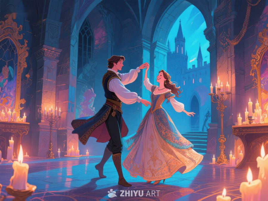 华丽殿堂中的浪漫舞蹈 369