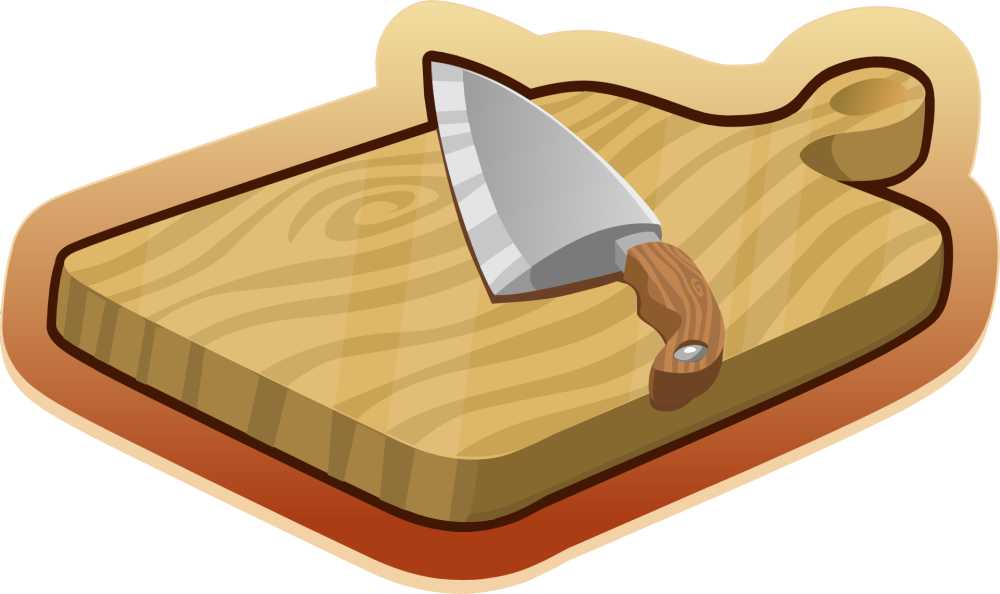 切菜板棕色木刀厨房餐具附件切割斩波烹饪工具准备食品首页