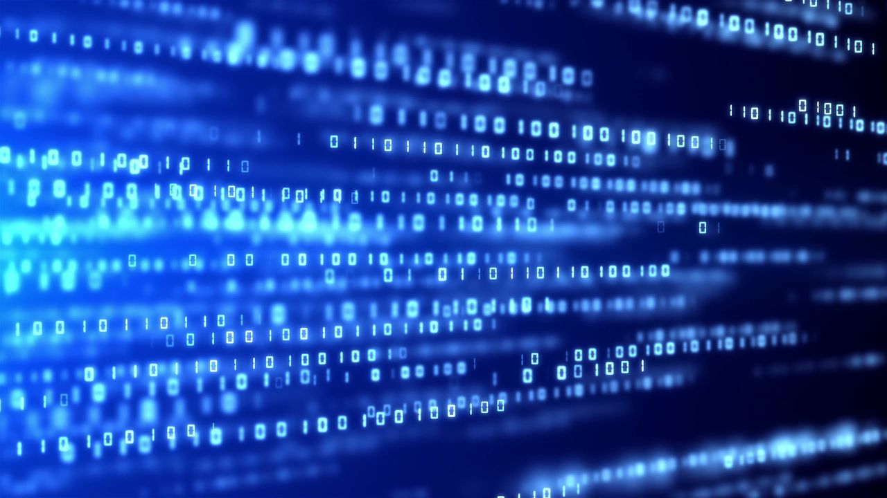 数字科技流动代码字母抽象互联网络金融视频素材 46