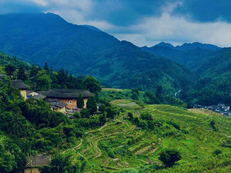 福建土楼风景