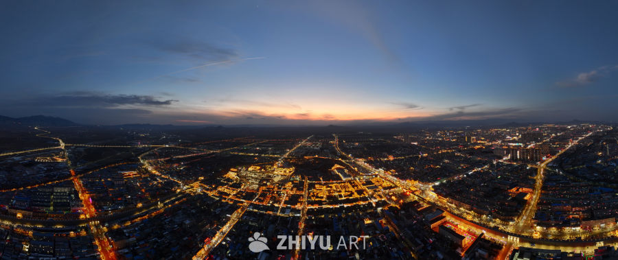 忻州古城全景图 24