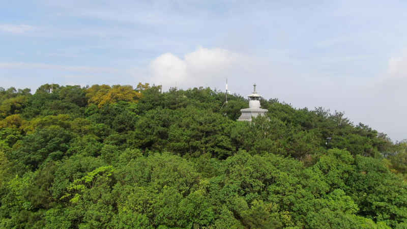  航拍福建泉州清源山5A景区