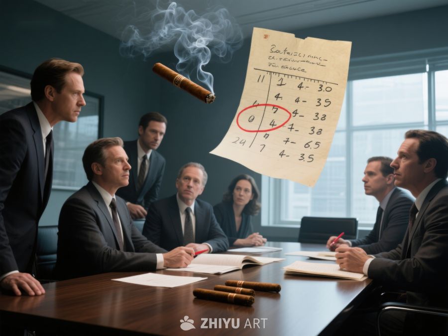 会议室中的紧张讨论 125