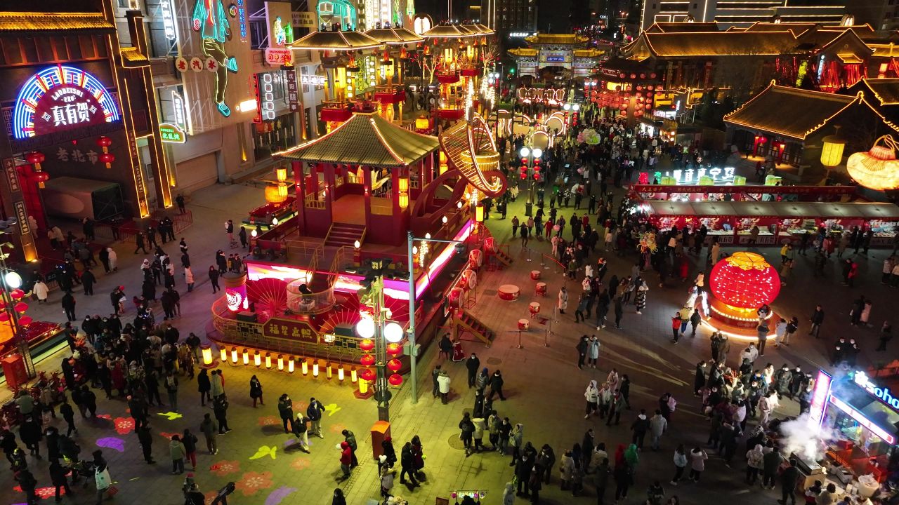 2023沈阳老北市场新年元宵灯会03