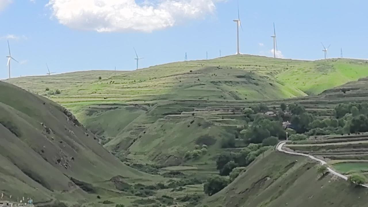 晴天风车 4