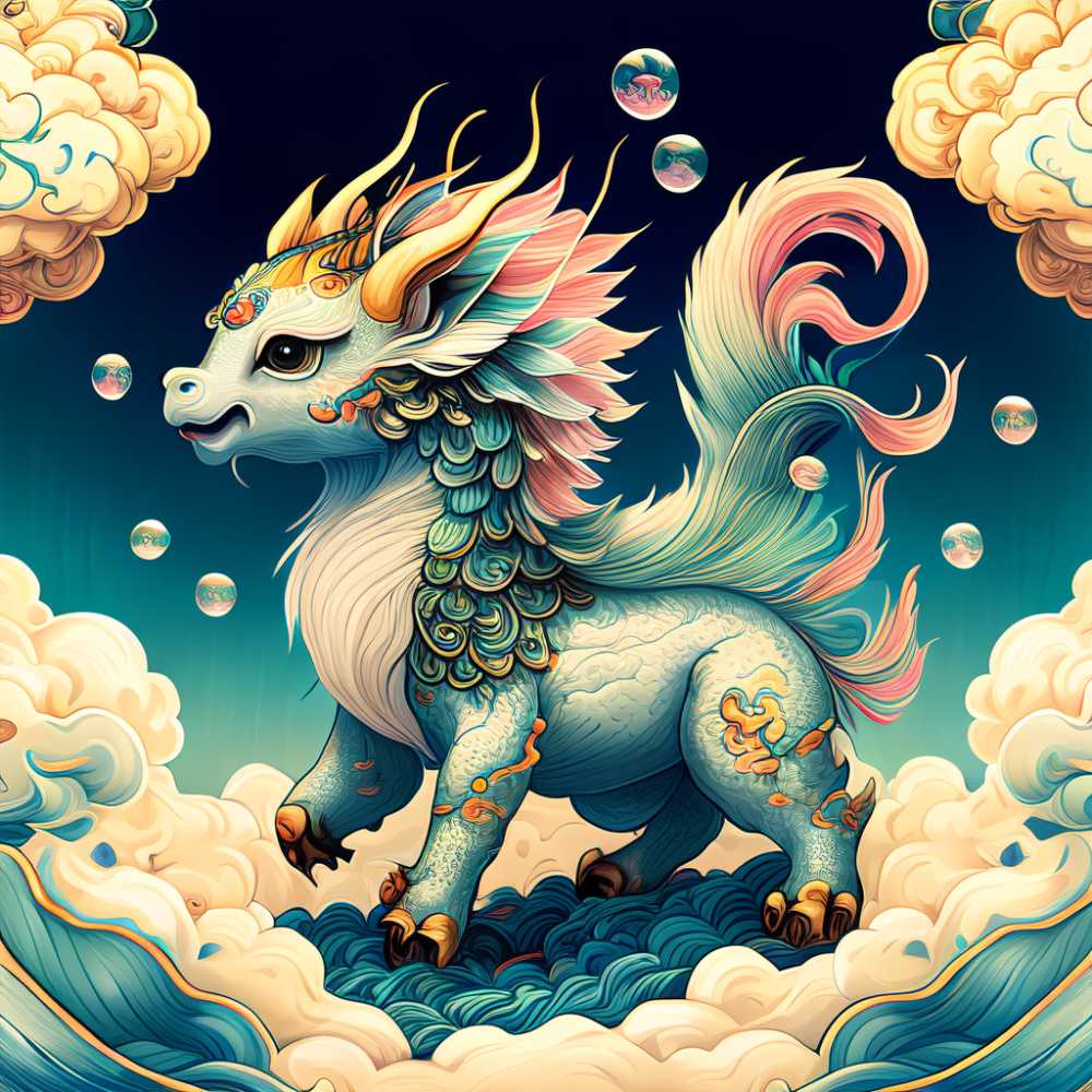 可爱呆萌神兽