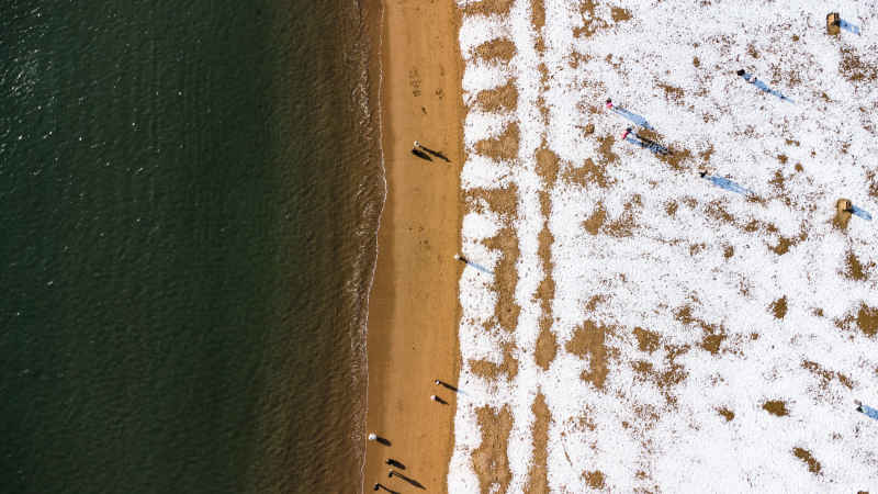 雪后青岛