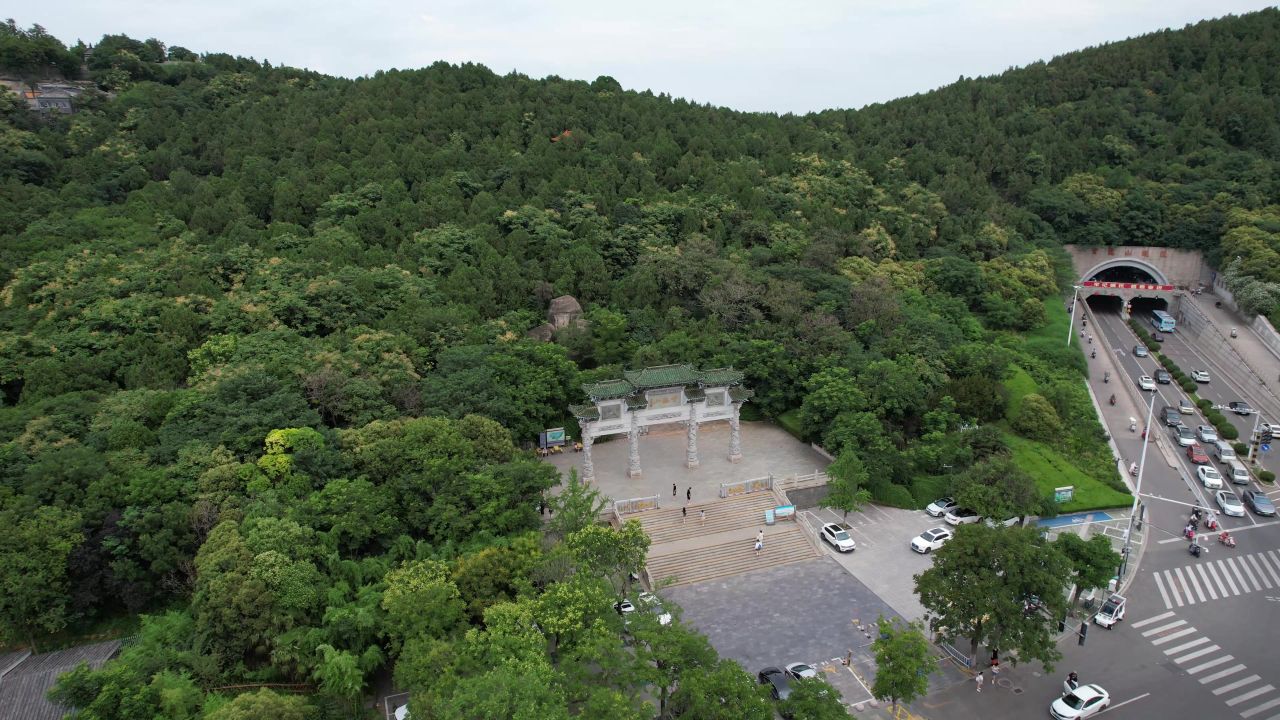 江苏徐州城市风光地标建筑航拍 