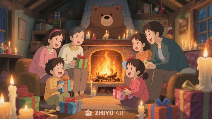温馨家庭围炉夜话 259