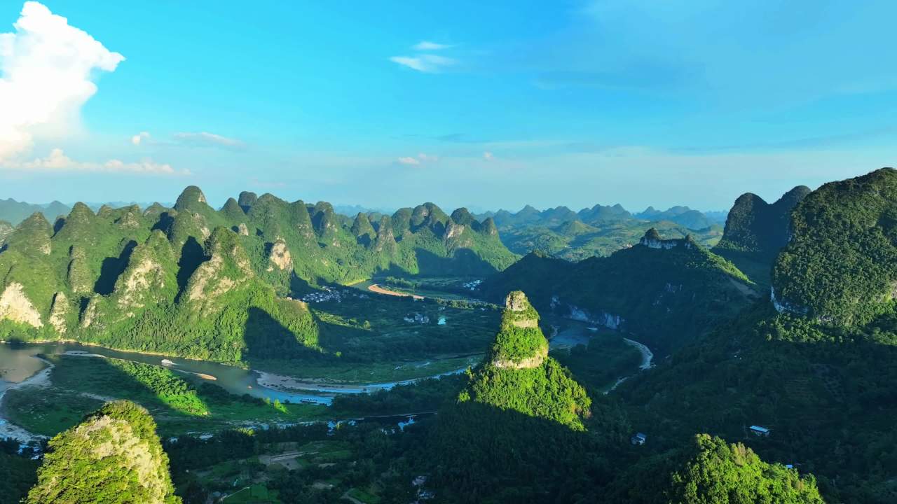 桂林山水画卷