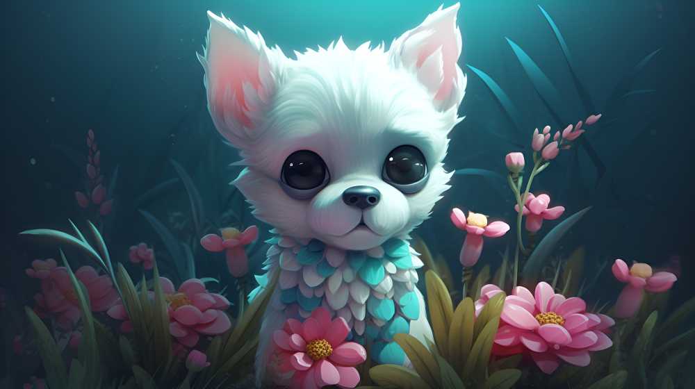 可爱的猫猫小花