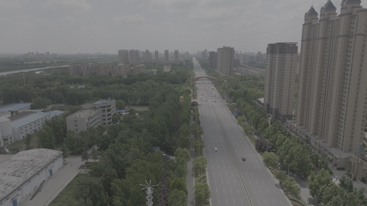 城市全景俯瞰