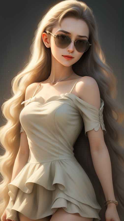美女身材好看穿什么都好看