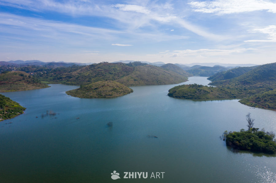 湖光山色的宁静之美