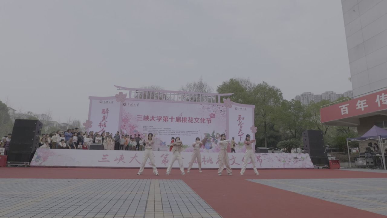 三峡大学桃花节 37