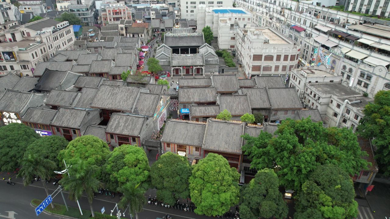 南宁市建筑风光航拍 1