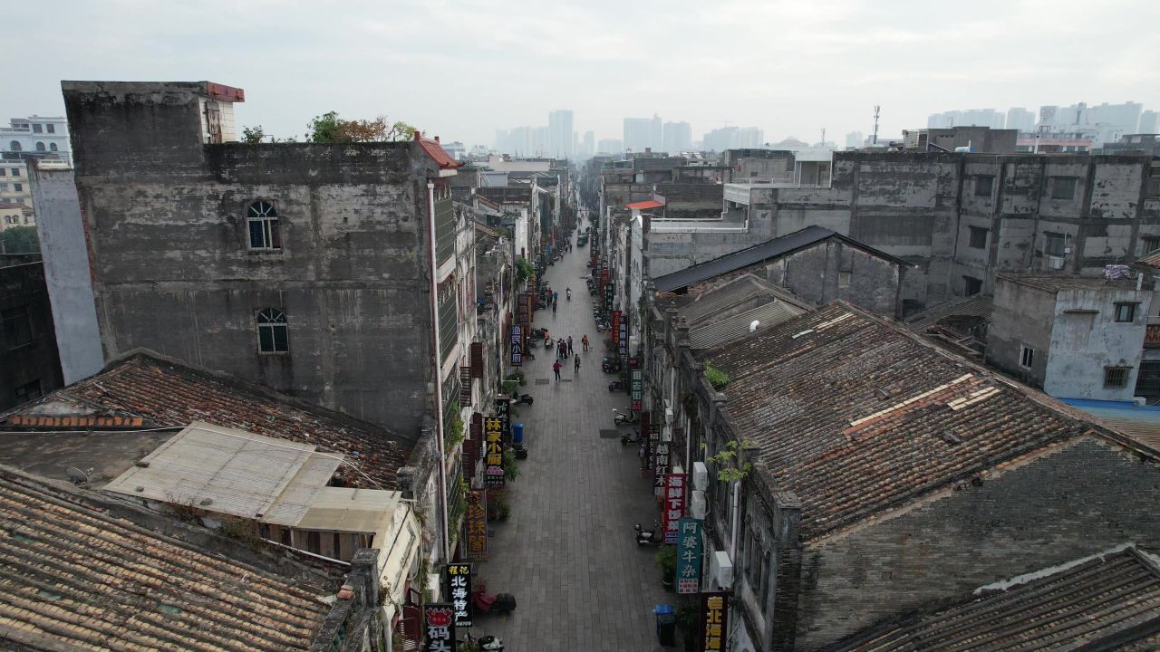  广西北海老城4A景区航拍