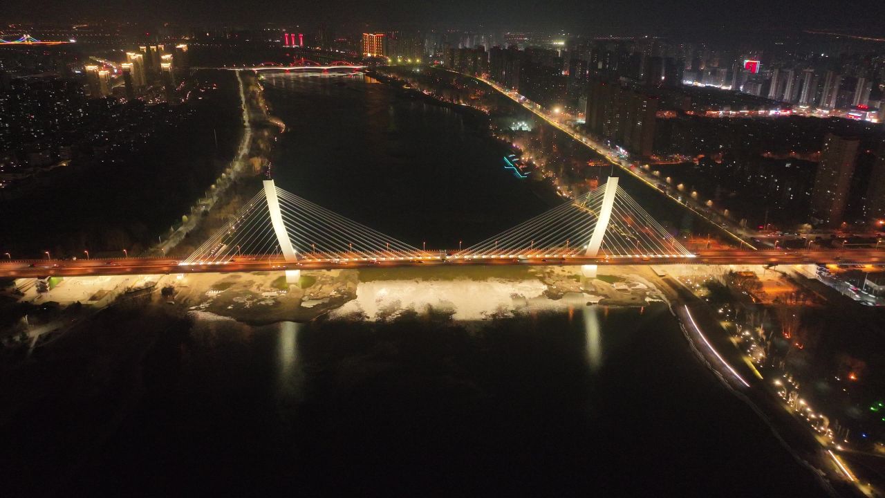 城市桥梁 城市夜景宣传 城市地标