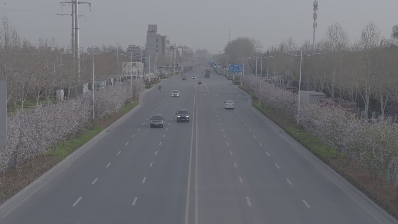 城市春日公路行