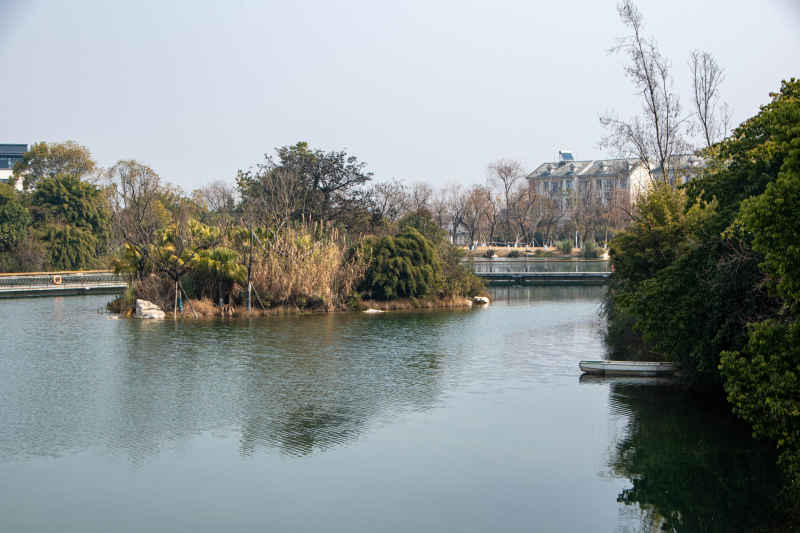 绵阳园艺山人工湖
