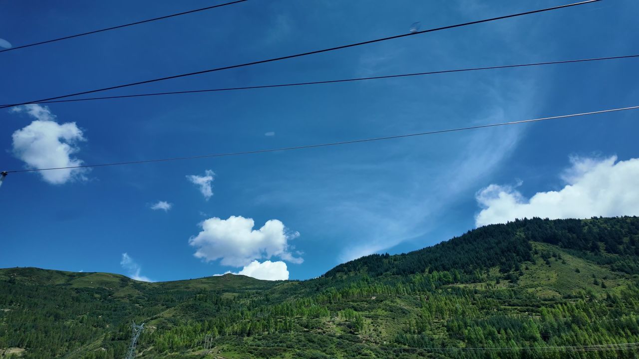 高铁车窗外的风景 1