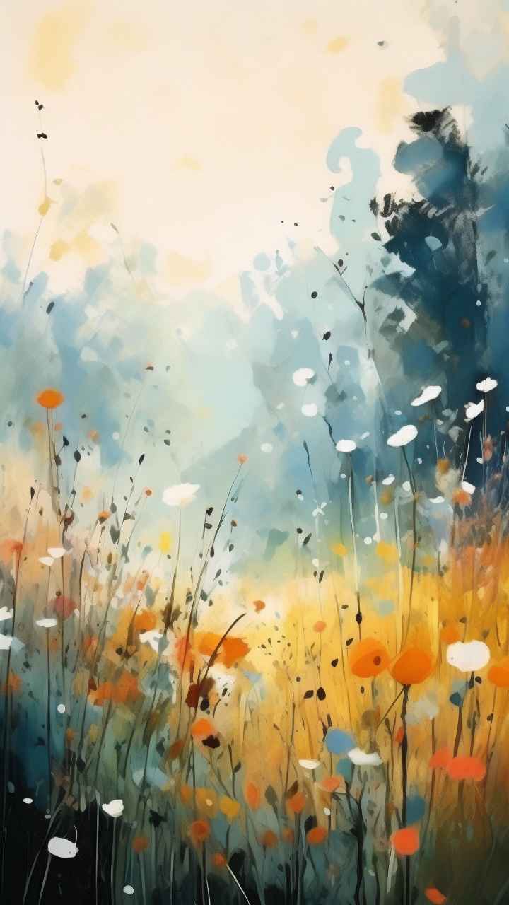 印象派抽象插画 139