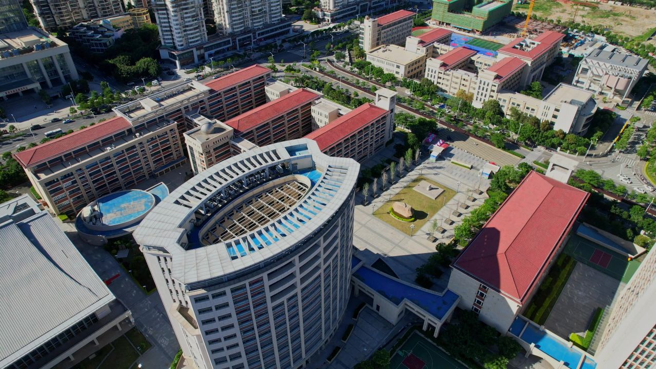 航拍泉州一中东海校区