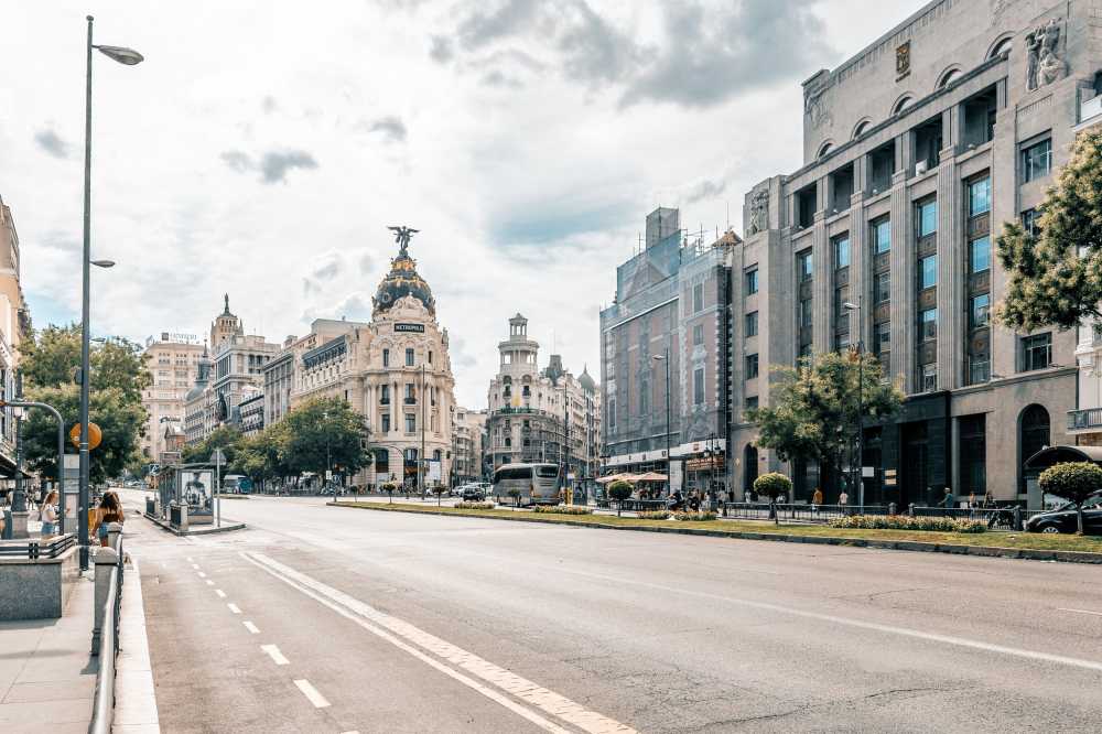 马德里城市路天空