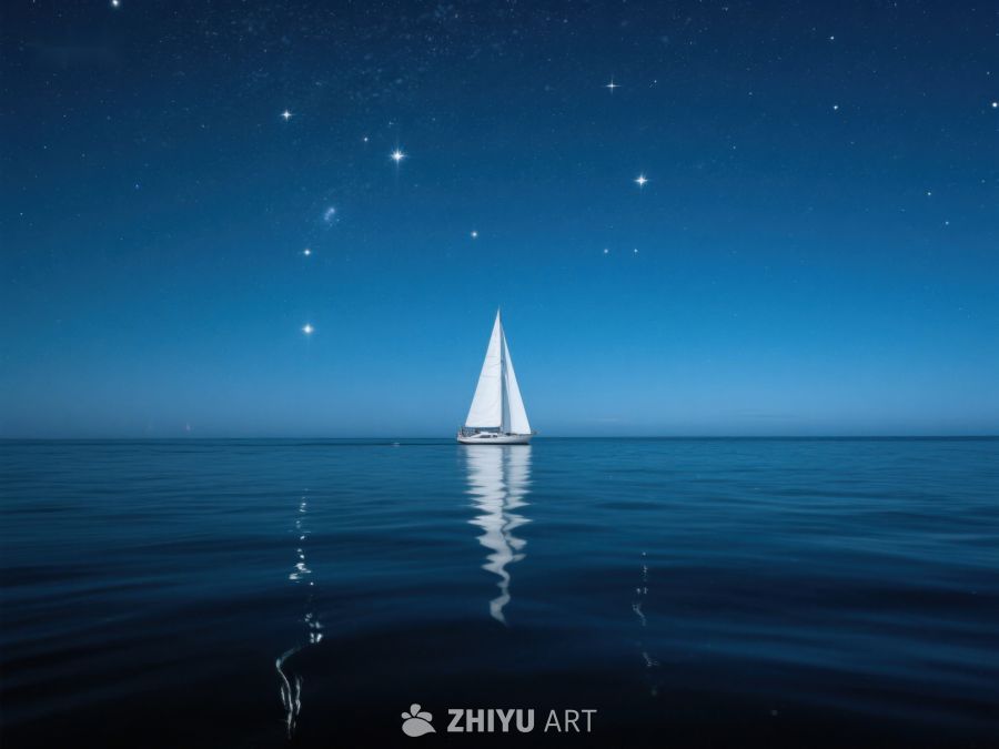 夜空下的孤帆 309