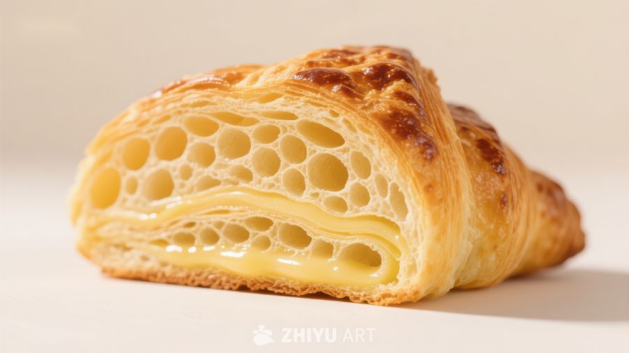 金黄酥脆的奶酪面包