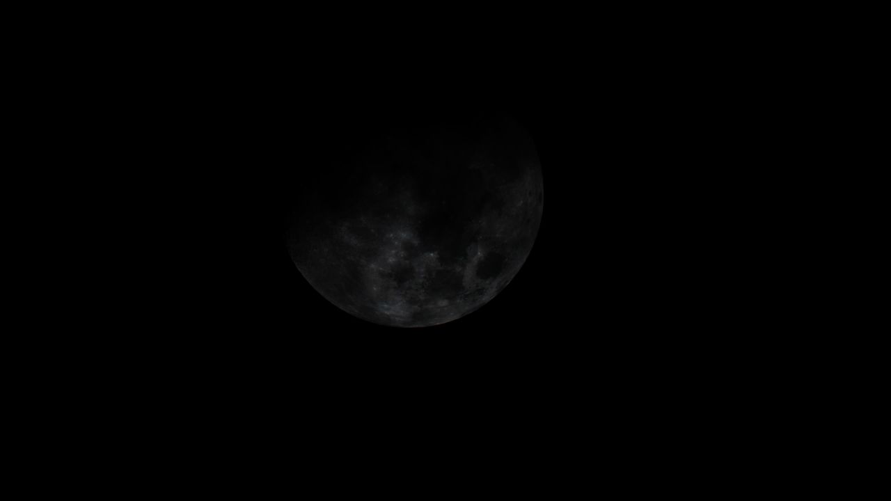月亮月球夜晚天空皎洁明月长焦特写延时摄影 8