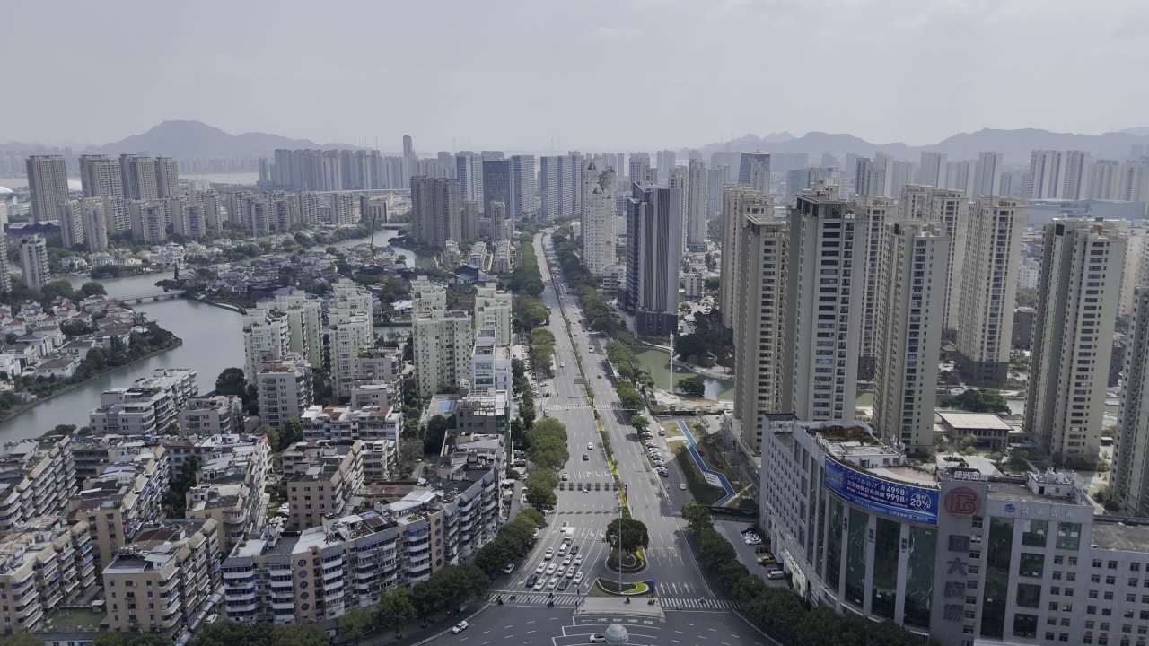 城市全景俯瞰
