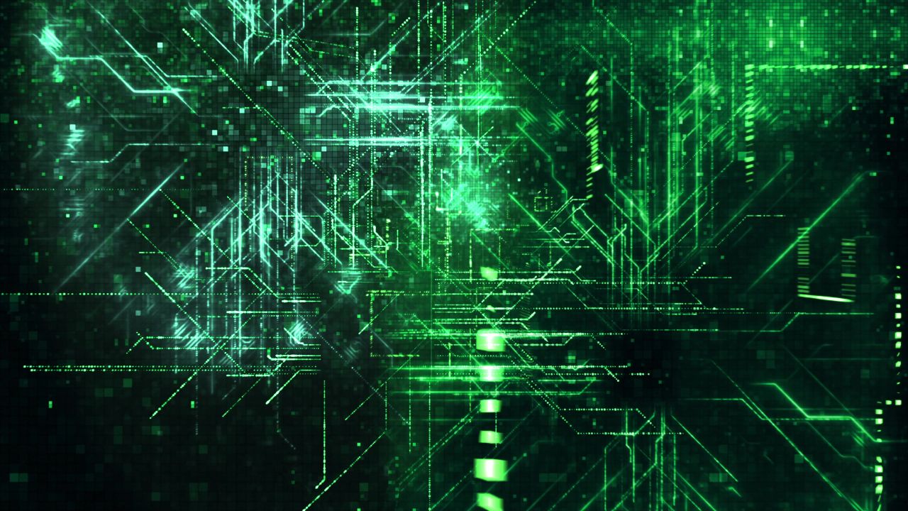数字科技流动代码字母抽象互联网络金融视频素材 5